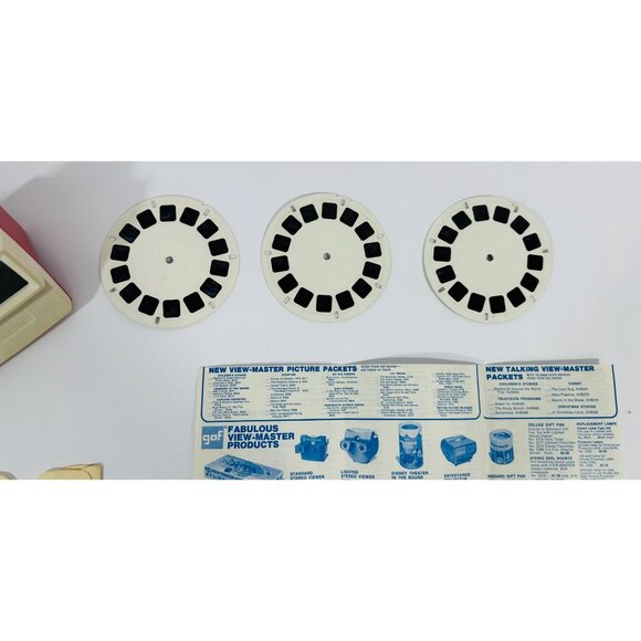 Vintage GAF View Master Stereo Viewer Wizard of Oz Reels & Booklet 1950s Dorothy - Picture 14 of 16